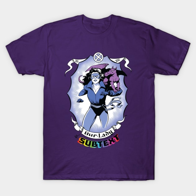 Our Lady of Subtext T-Shirt by Jay & Miles X-Plain the X-Men